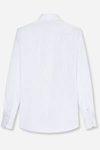 OLYMP Level Five Body Fit Hemd marine, Gestreift
