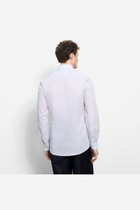 OLYMP Level Five Body Fit Hemd marine, Gestreift