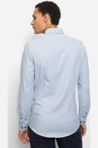OLYMP Level Five Performance Climate Control Body Fit Hemd bleu, Faux-uni