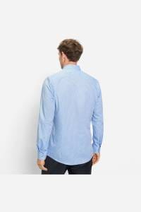 OLYMP Level Five Body Fit Hemd bleu, Bedruckt