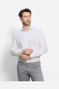 OLYMP Level Five Body Fit Hemd weiss, Faux-uni
