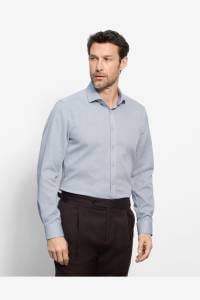 OLYMP Level Five Body Fit Hemd blau, Faux-uni