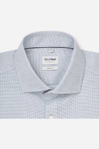 OLYMP Level Five Body Fit Hemd blau, Faux-uni
