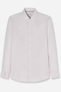 OLYMP Level Five Body Fit Hemd nougat, Faux-uni
