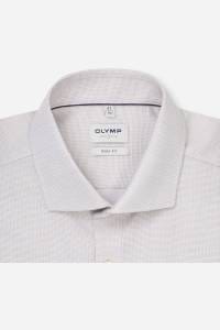 OLYMP Level Five Body Fit Hemd nougat, Faux-uni