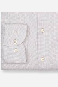 OLYMP Level Five Body Fit Hemd nougat, Faux-uni