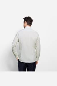 OLYMP Level Five Body Fit Hemd hellgrün, Faux-uni