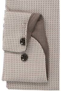 OLYMP Level Five Body Fit Hemd natur, Faux-uni