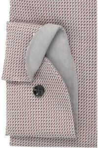 OLYMP Level Five Body Fit Hemd bordeaux, Faux-uni