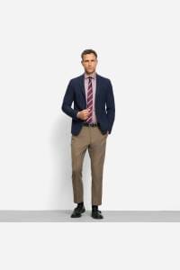 OLYMP Level Five Body Fit Hemd bordeaux, Faux-uni