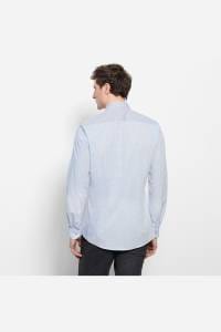 OLYMP Level Five Body Fit Hemd bleu, Kariert