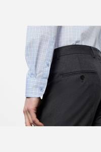 OLYMP Level Five Body Fit Hemd bleu, Kariert