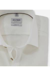 OLYMP Level Five Body Fit Hemd hellbeige, Einfarbig