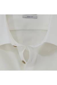OLYMP Level Five Body Fit Hemd hellbeige, Einfarbig