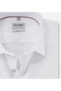 OLYMP Level Five Body Fit Hemd rose, Einfarbig