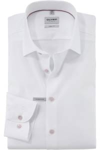 OLYMP Level Five Body Fit Hemd rose, Einfarbig