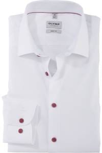 OLYMP Level Five Body Fit Hemd mauve, Einfarbig