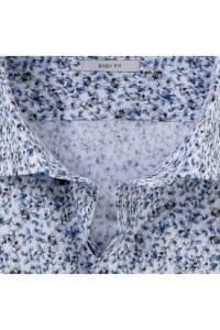 OLYMP Level Five Body Fit Hemd bleu, Bedruckt