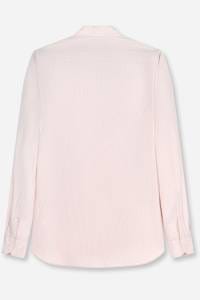OLYMP Level Five Garment Washed Body Fit Hemd beige, Einfarbig