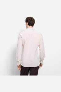 OLYMP Level Five Garment Washed Body Fit Hemd beige, Einfarbig