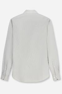 OLYMP Level Five Garment Washed Body Fit Hemd grün, Gestreift