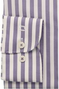 OLYMP Level Five Body Fit Hemd viola, Gestreift