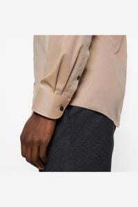 OLYMP Level Five Body Fit Hemd caramel, Faux-uni