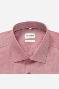 OLYMP Level Five Body Fit Hemd chianti, Faux-uni