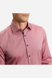 OLYMP Level Five Body Fit Hemd chianti, Faux-uni