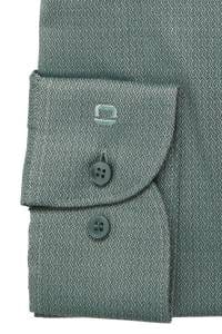 OLYMP Level Five Body Fit Hemd grün, Faux-uni
