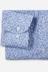 OLYMP Level Five Body Fit Hemd bleu, Bedruckt