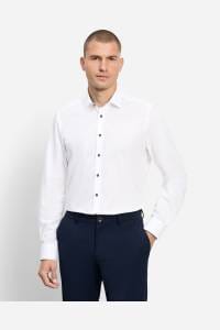 OLYMP Level Five Body Fit Hemd blau, Einfarbig