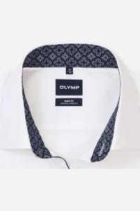 OLYMP Level Five Body Fit Hemd blau, Einfarbig