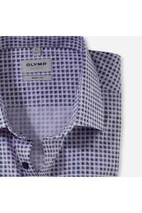 OLYMP Level Five Body Fit Hemd rose, Bedruckt