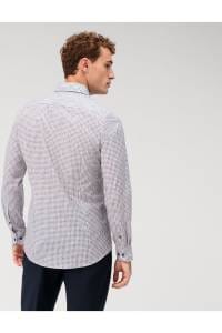 OLYMP Level Five Body Fit Hemd rose, Bedruckt