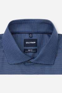 OLYMP Level Five Body Fit Hemd marine, Faux-uni