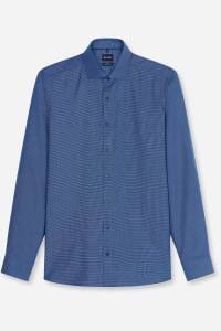 OLYMP Level Five Body Fit Hemd marine, Faux-uni