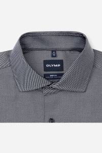 OLYMP Level Five Body Fit Hemd anthrazit, Faux-uni