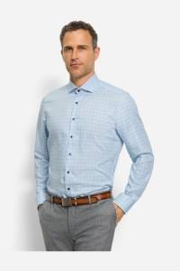 OLYMP Level Five Body Fit Hemd bleu, Kariert