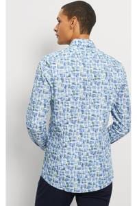 OLYMP Level Five Body Fit Hemd bleu, Bedruckt