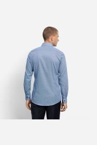 OLYMP Level Five Body Fit Hemd bleu, Bedruckt