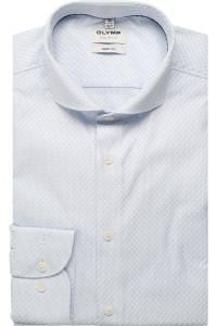 OLYMP Level Five Body Fit Hemd bleu, Faux-uni