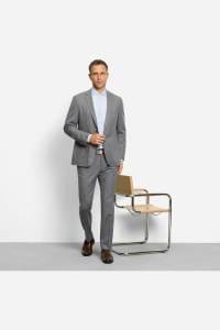OLYMP Level Five Body Fit Hemd bleu, Faux-uni