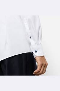 OLYMP Level Five Body Fit Hemd weiss, Faux-uni