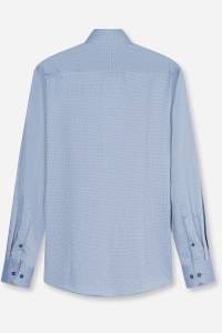OLYMP Level Five Body Fit Hemd marine, Faux-uni