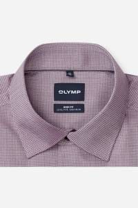 OLYMP Level Five Body Fit Hemd bordeaux, Faux-uni