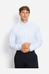 OLYMP Level Five Body Fit Hemd bleu, Faux-uni