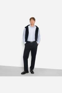 OLYMP Level Five Body Fit Hemd bleu, Faux-uni