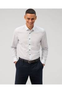 OLYMP Level Five Body Fit Hemd bleu, Bedruckt