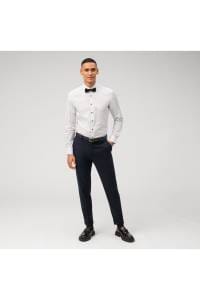 OLYMP Level Five Body Fit Hemd bleu, Bedruckt